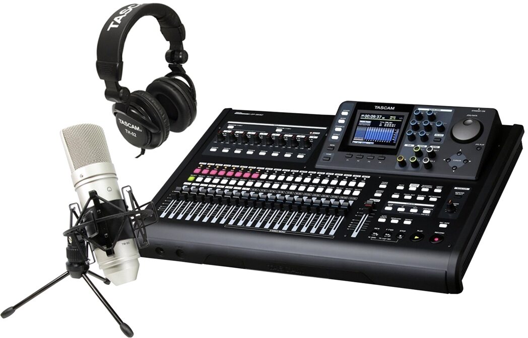 TASCAM DP-32SD Portastudio 32-Track Digital Recorder, tascam