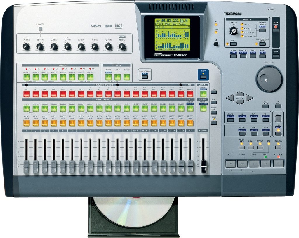 TASCAM 2488 24-Bit 24-Track Digital Workstation