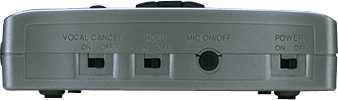 TASCAM CDVT1 Portable CD Vocal Trainer, Side View