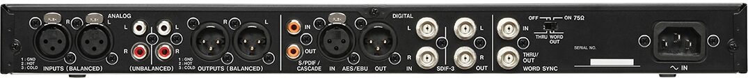 TASCAM DA-3000SD 2-Channel DSD/PCM Master Recorder, New, Action Position Back