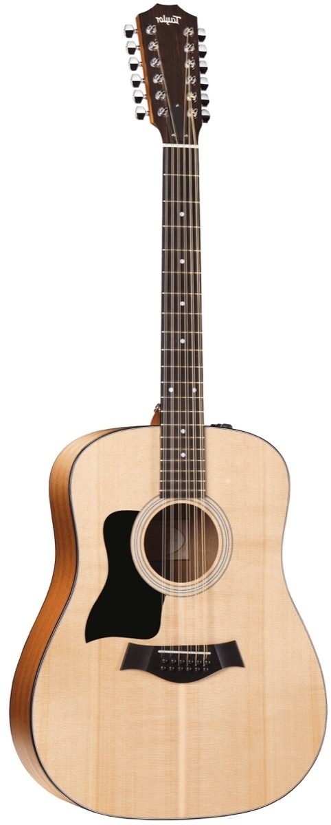 Taylor 150e Dreadnought Acoustic-Electric Guitar, 12-String (Left-Handed), Main