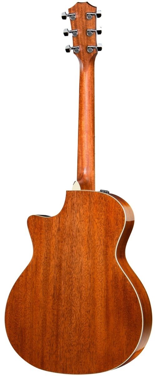 Taylor 524ce All-Mahogany Grand Auditorium Cutaway Acoustic-Electric Guitar, Back