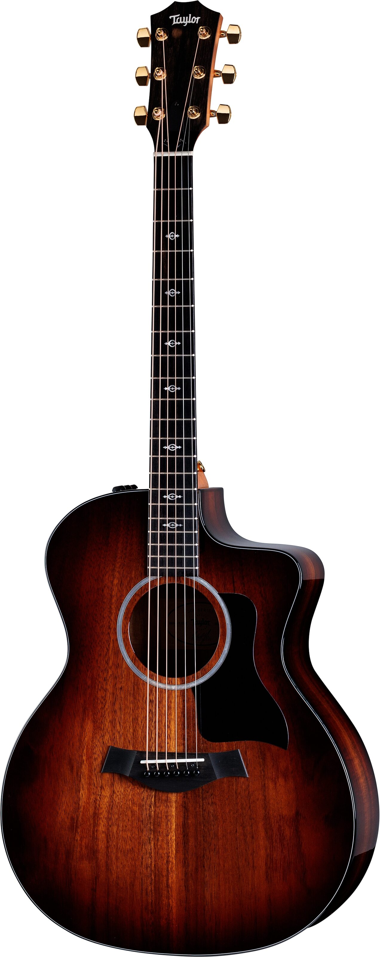 Taylor 224ce K DLX Grand Auditorium Acoustic Electric Guitar With Case   TAY 224CEKDLX Front 880153 19aeab859708083774662e904a673f38 