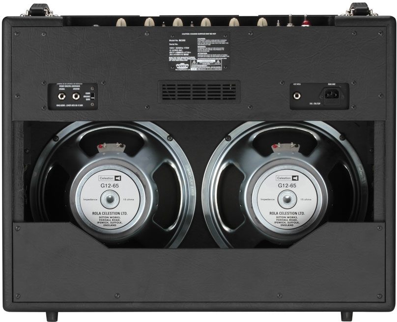 Vox TB35C2 Guitar Combo Amplifier (35 Watts, 2x12"), Rear