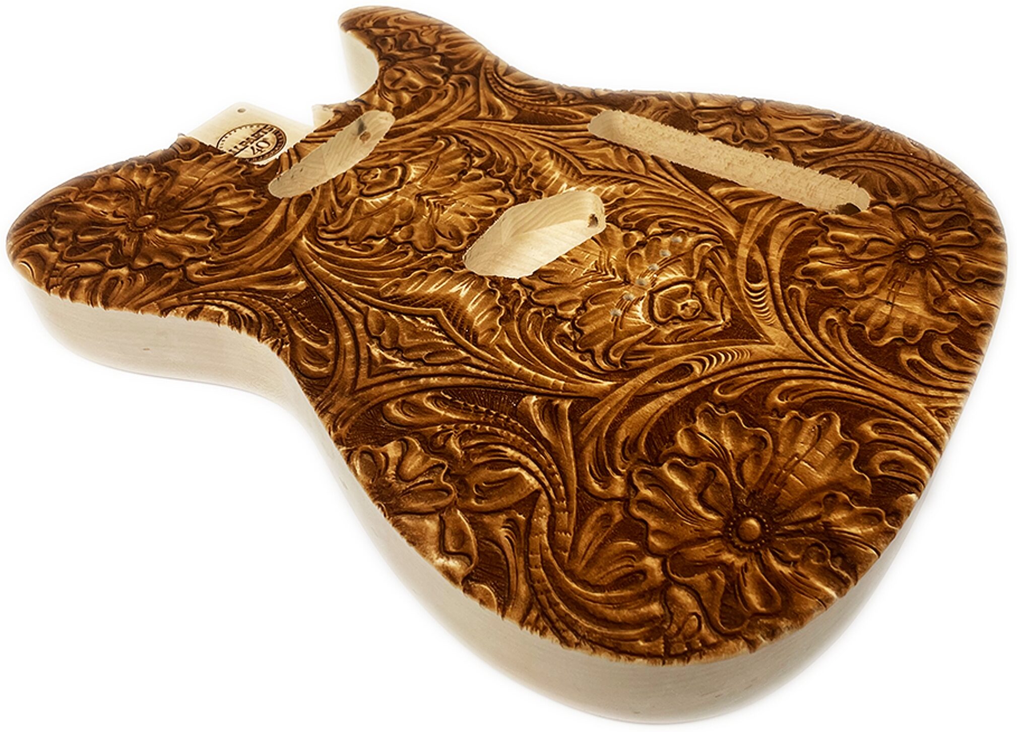 Allparts Basswood Telecaster Guitar Body, Action Position Back