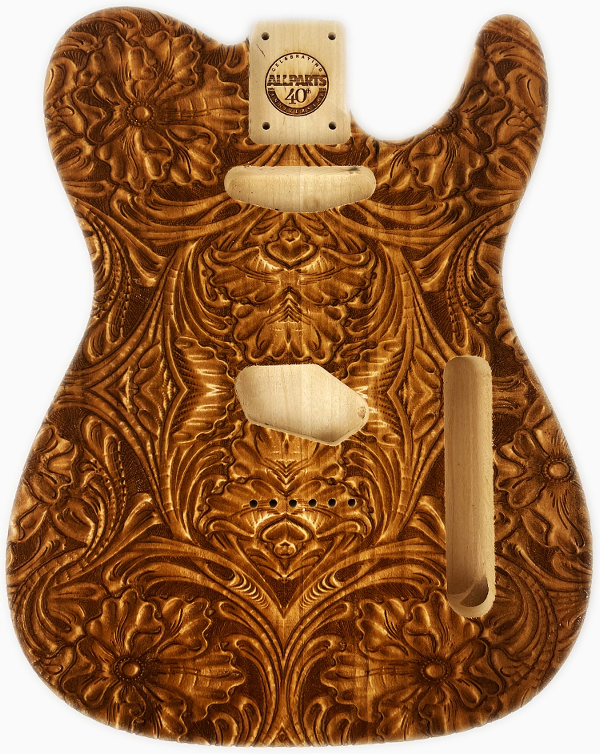 Allparts Basswood Telecaster Guitar Body, Action Position Back