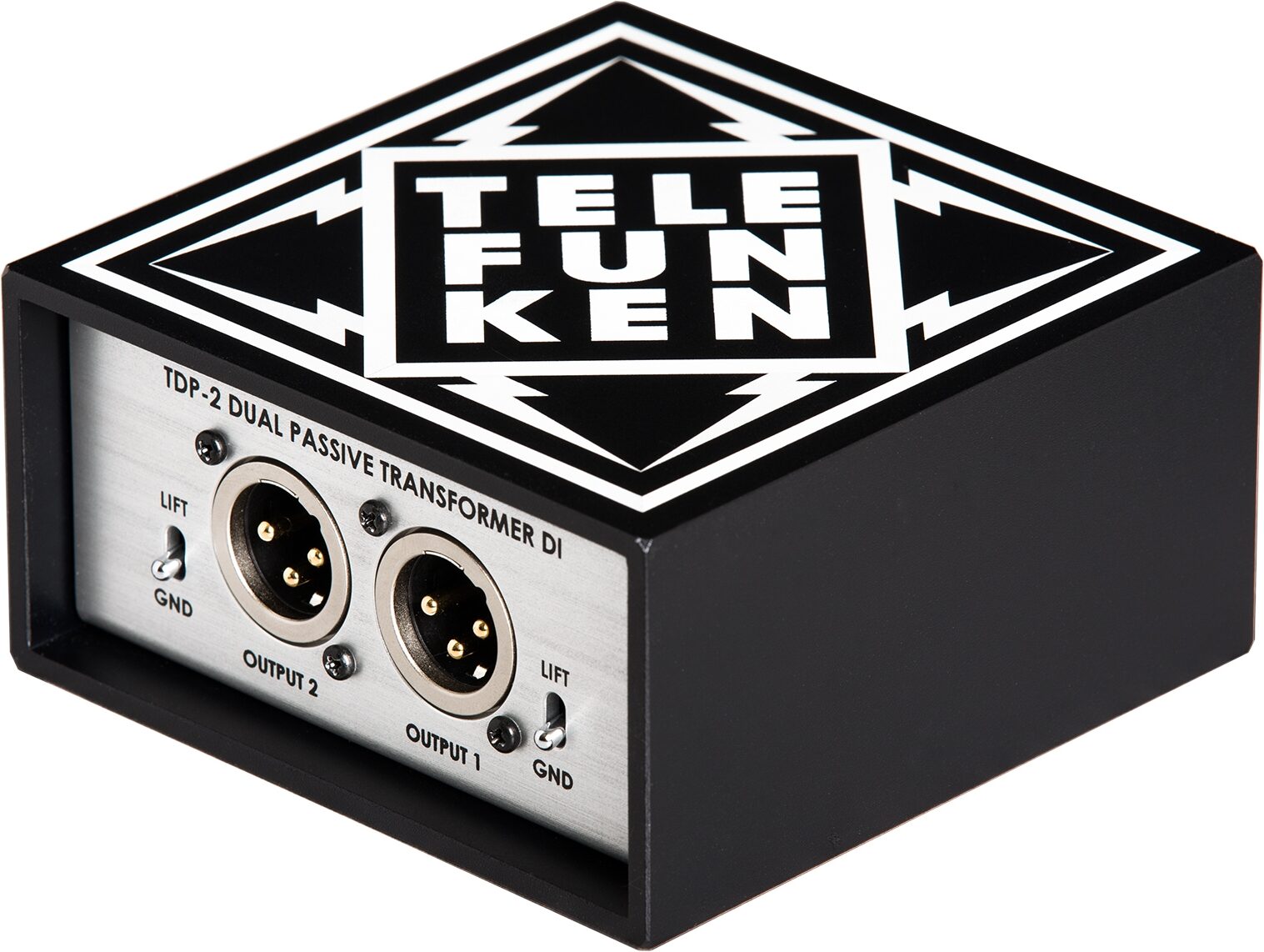 Telefunken TDP-2 Dual Passive Transformer DI Direct Box, Main