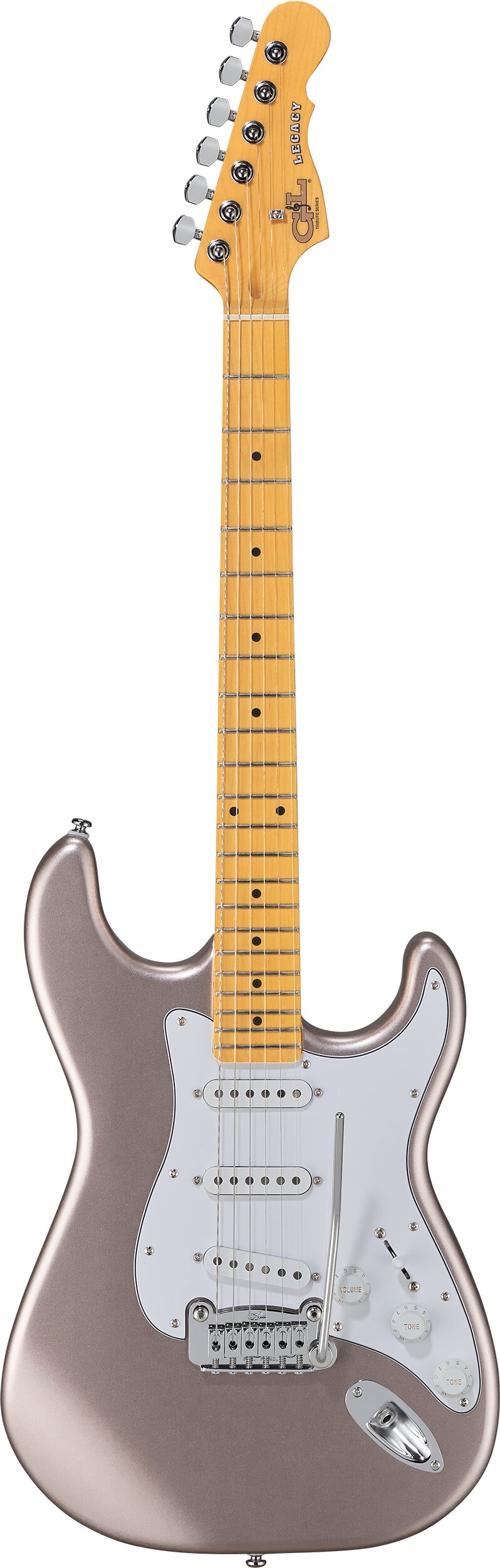 G&L Tribute Legacy Electric Guitar, Shoreline Gold, Main