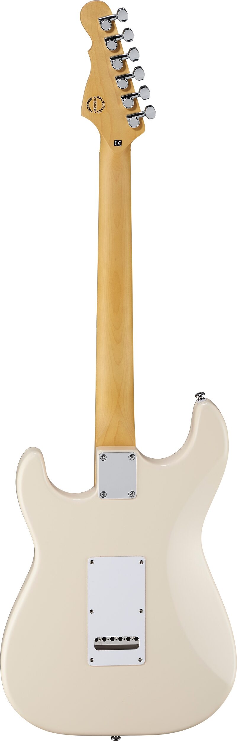 G&L Tribute Legacy Electric Guitar, Olympic White, Main Back