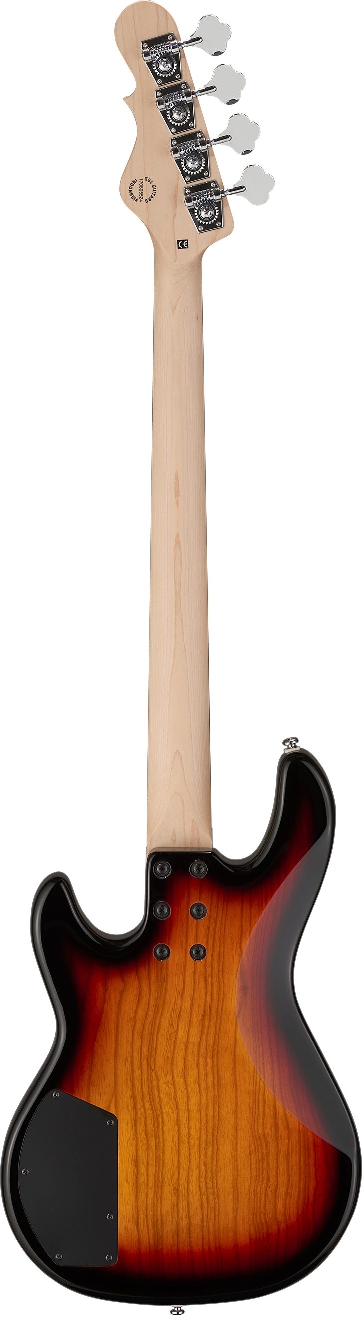 G&L Tribute L2000 Electric Bass, Brazilian Cherry Fingerboard, Rear detail Back