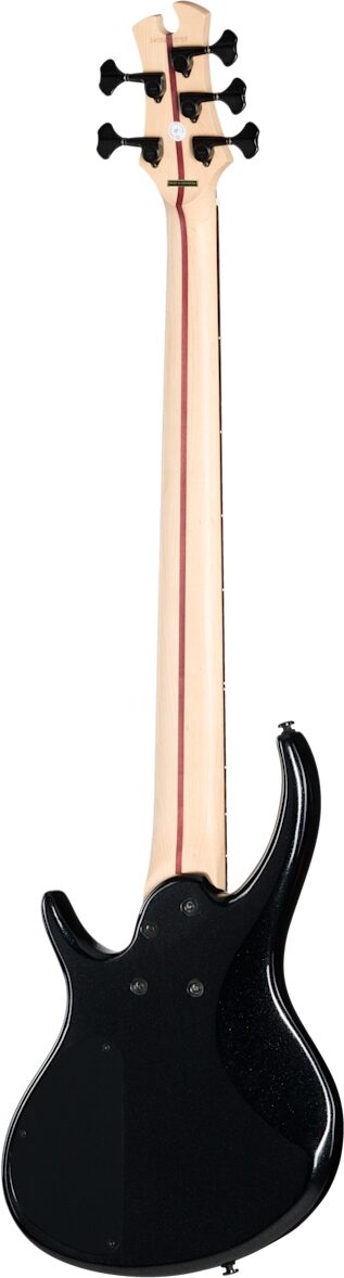 Tobias Growler V Electric Bass, 5-String (with Gig Bag), Black Pearl, Action Position Back