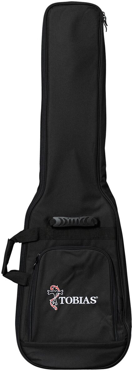 Tobias Growler V Electric Bass, 5-String (with Gig Bag), Black Pearl, Action Position Back