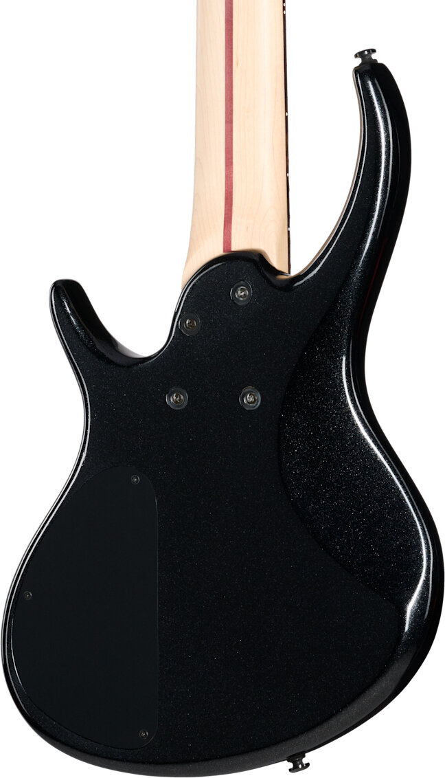 Tobias Growler V Electric Bass, 5-String (with Gig Bag), Black Pearl, Action Position Back