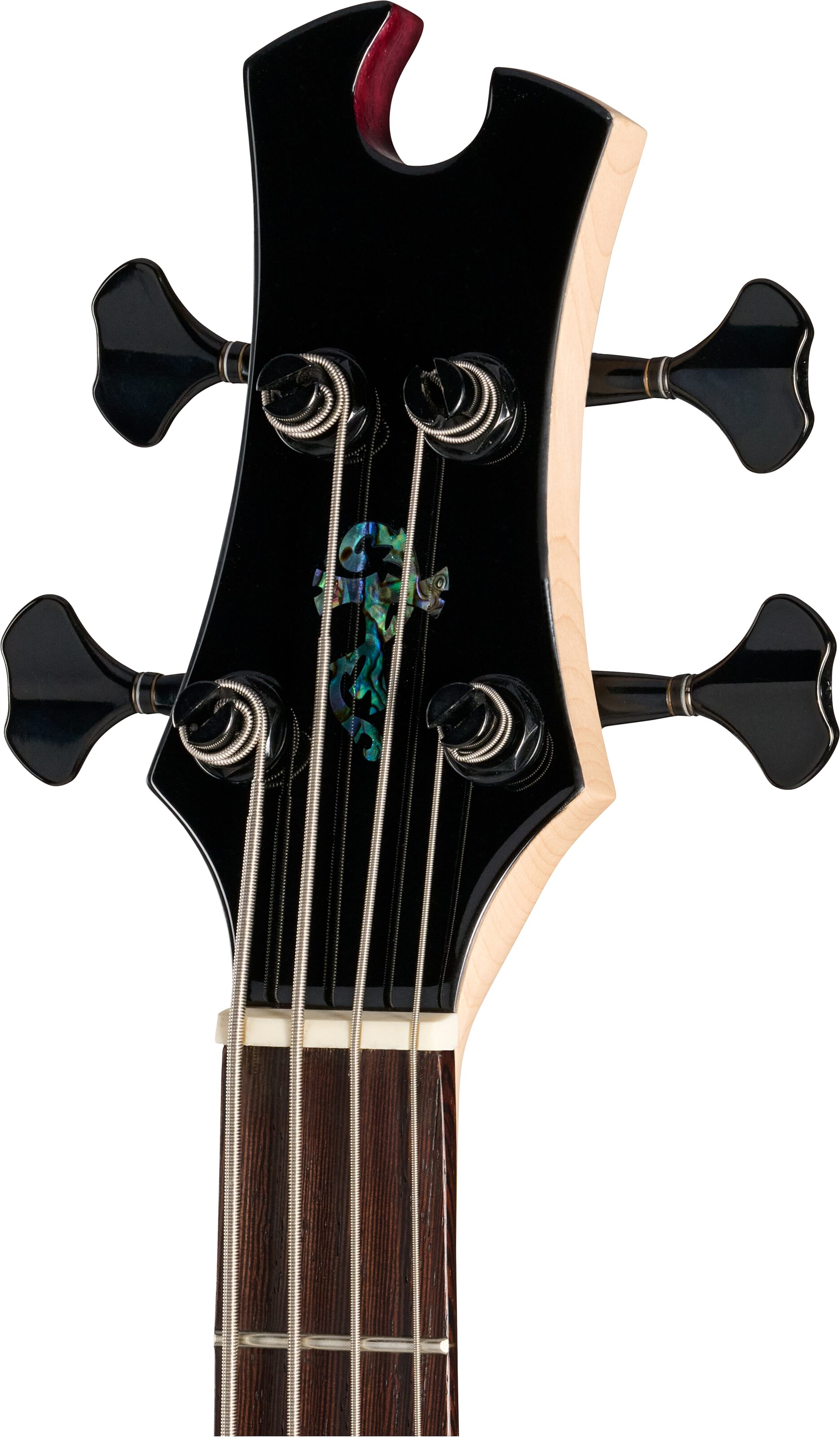 Tobias Killer B IV Bass Guitar (with Gig Bag), Black Pearl, Action Position Back