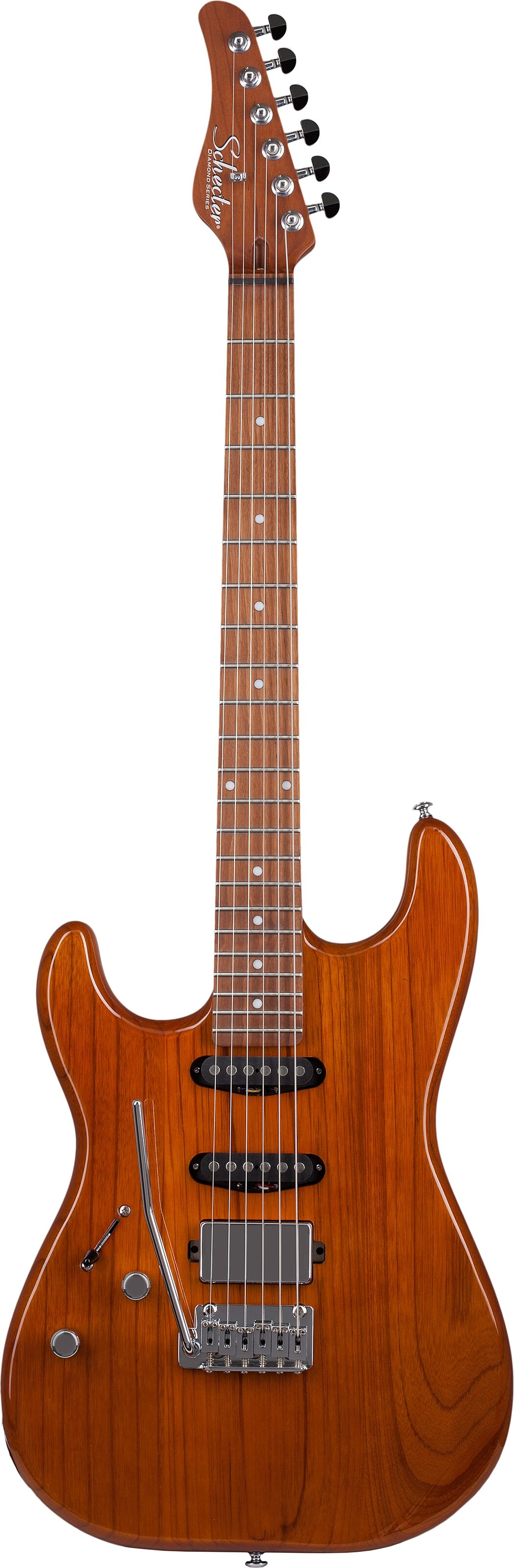 Schecter Traditional Van Nuys Electric Guitar, Left-Handed, Action Position Back