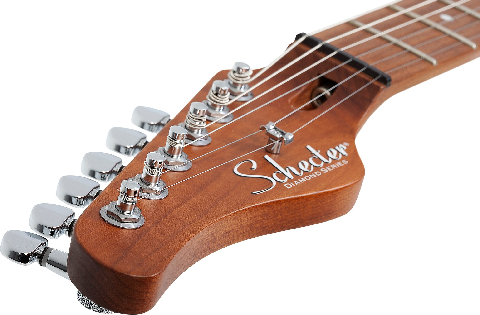 Schecter Traditional Van Nuys Electric Guitar, Left-Handed, Action Position Back