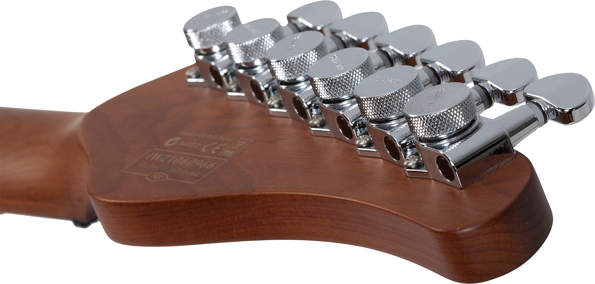 Schecter Traditional Van Nuys Electric Guitar, Left-Handed, Action Position Back