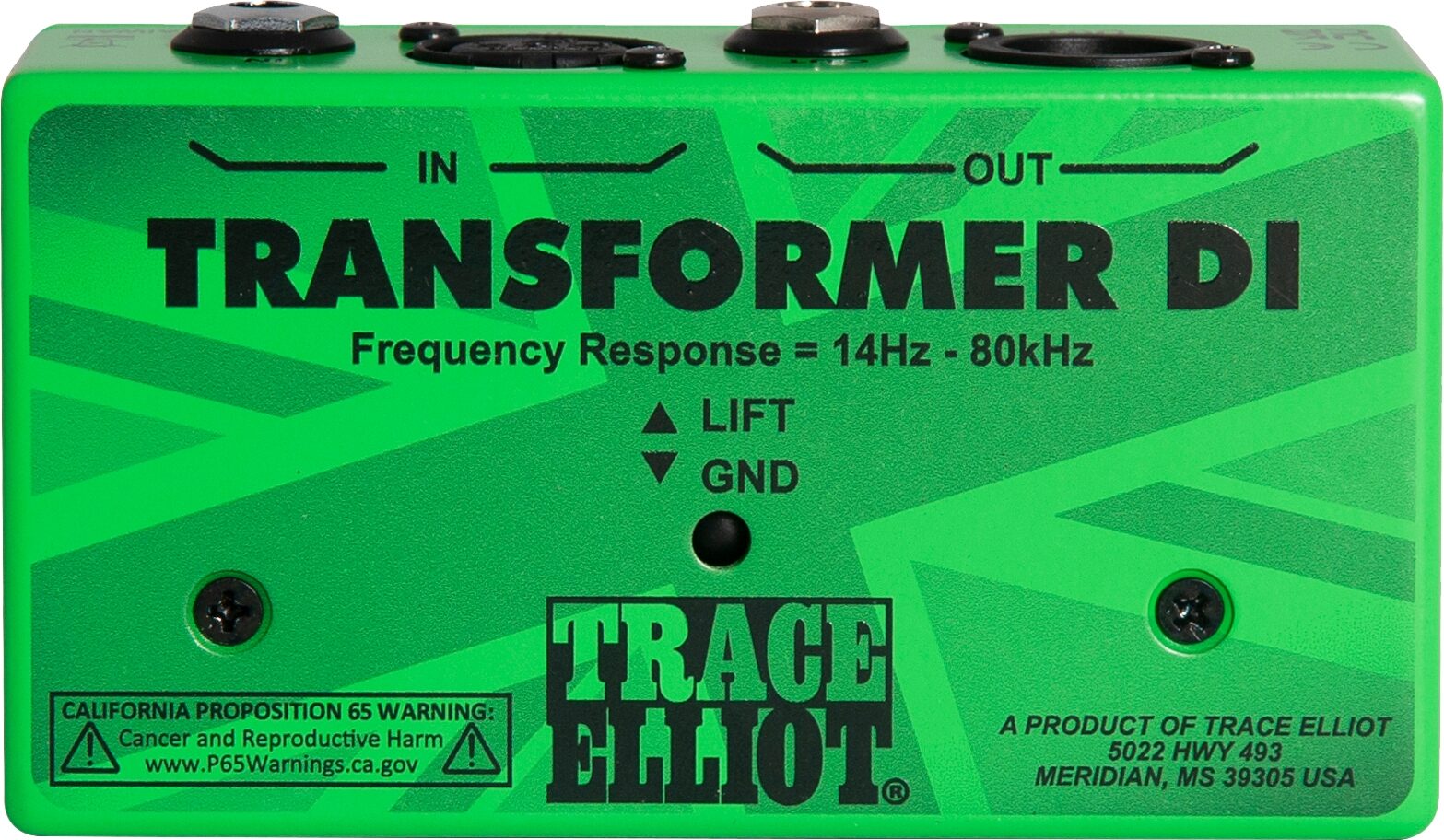 Trace Elliot Transformer DI Direct Injection Pedal, New, Action Position Back