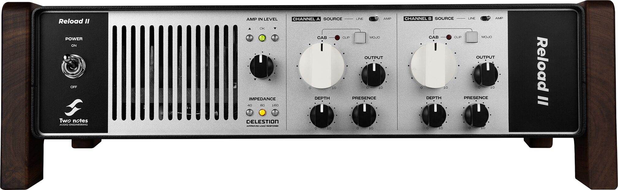 Two Notes Torpedo Reload II Multi-Impedance Reactive Loadbox, New, Action Position Back