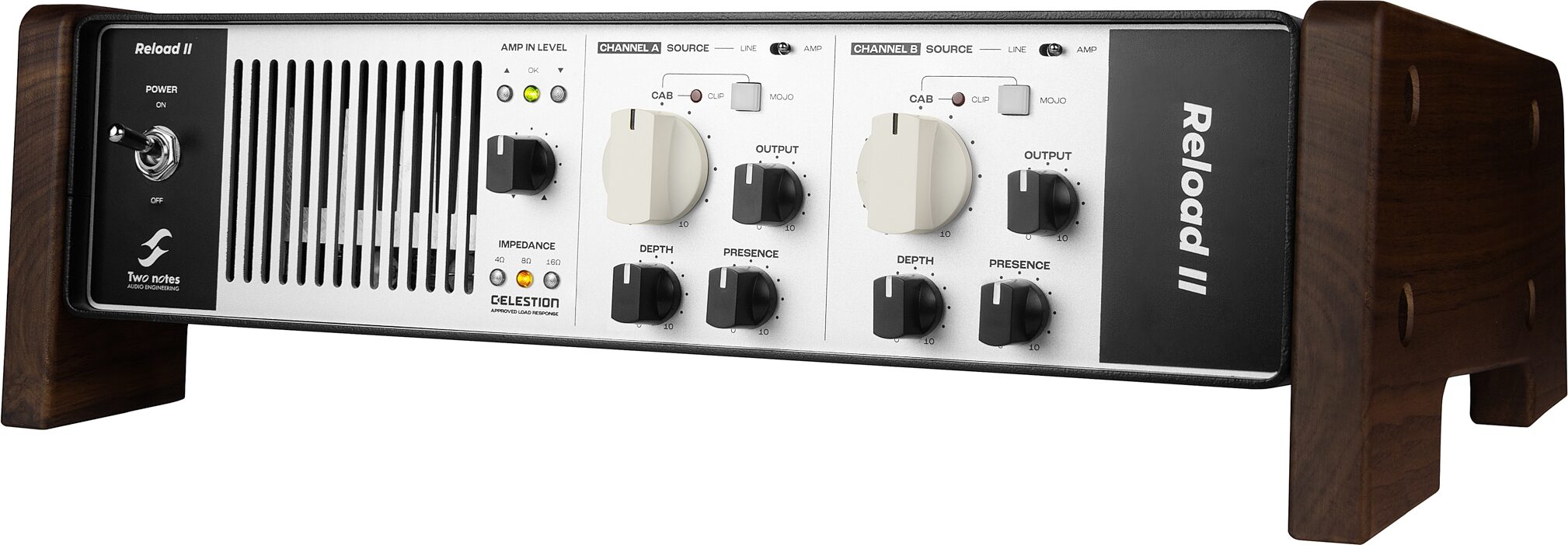 Two Notes Torpedo Reload II Multi-Impedance Reactive Loadbox, New, Action Position Back
