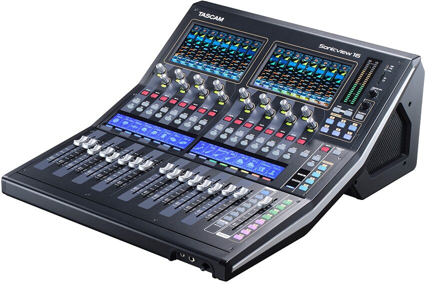 TASCAM Sonicview 16XP Digital Mixer, 32-Channel, New, main
