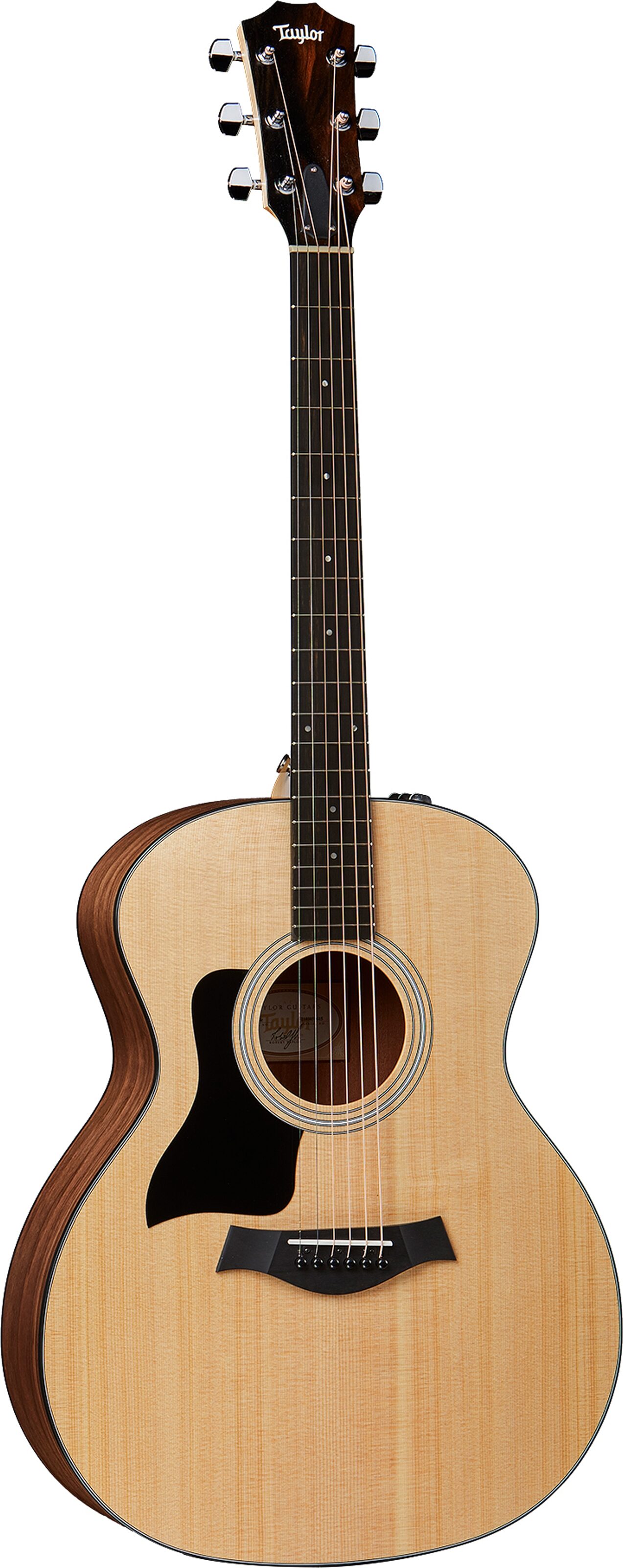 Taylor 114e Grand Auditorium Acoustic-Electric Guitar, Left-Handed, Action Position Back