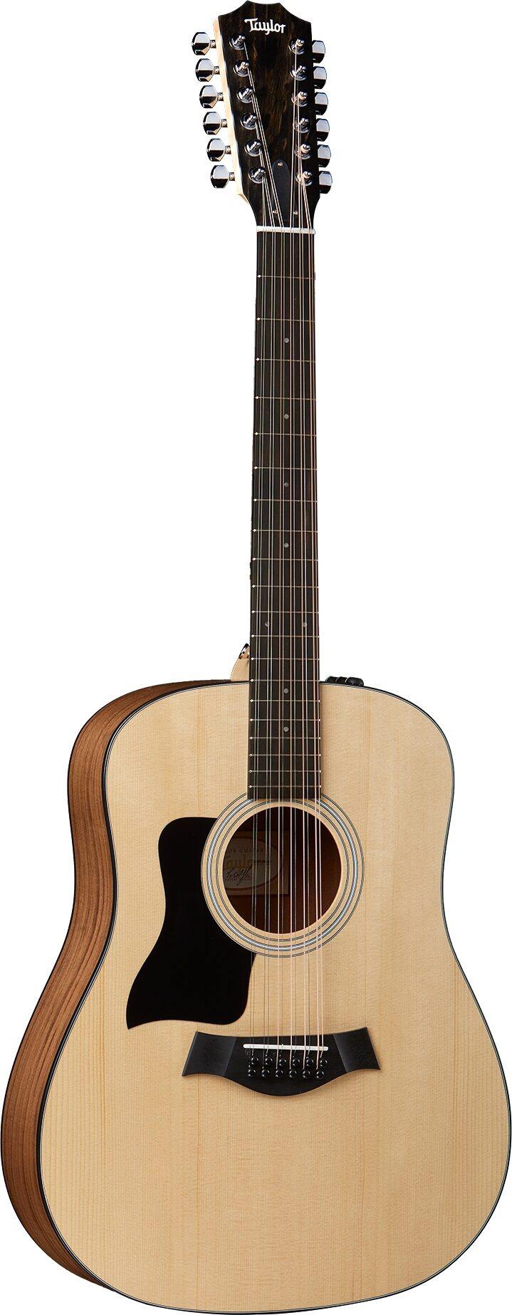 Taylor 150e Dreadnought Acoustic-Electric Guitar, 12-String (Left-Handed), Action Position Front