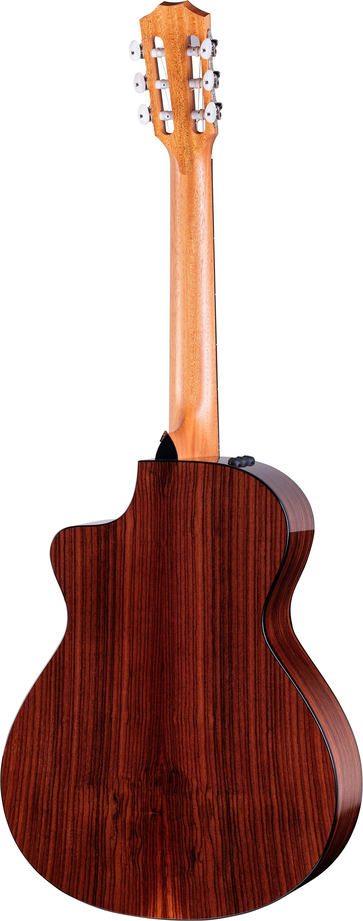 Taylor 212ce-N Plus Grand Auditorium Classical Acoustic-Electric Guitar (with Case), New, Action Position Back