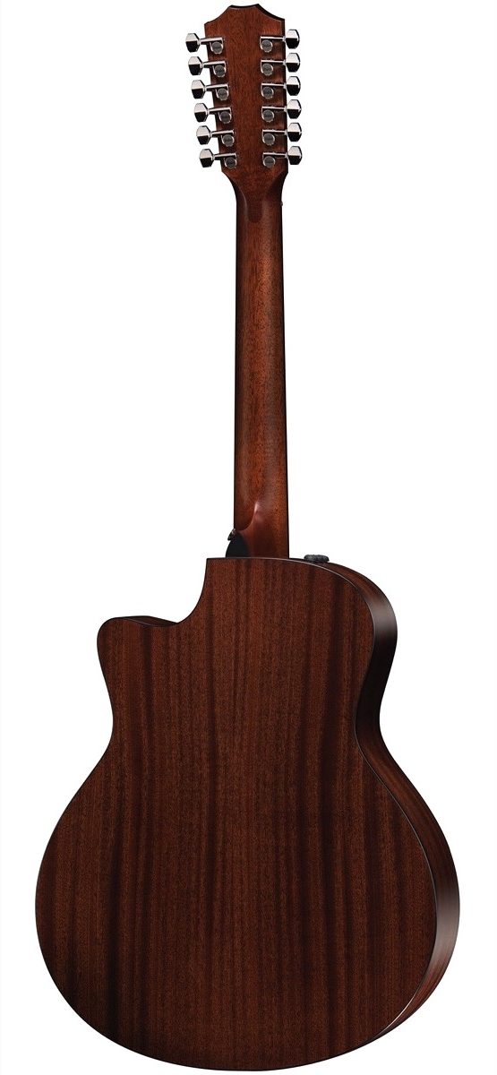 Taylor 356ce Grand Symphony Acoustic-Electric Guitar, 12-String (with Case), Back