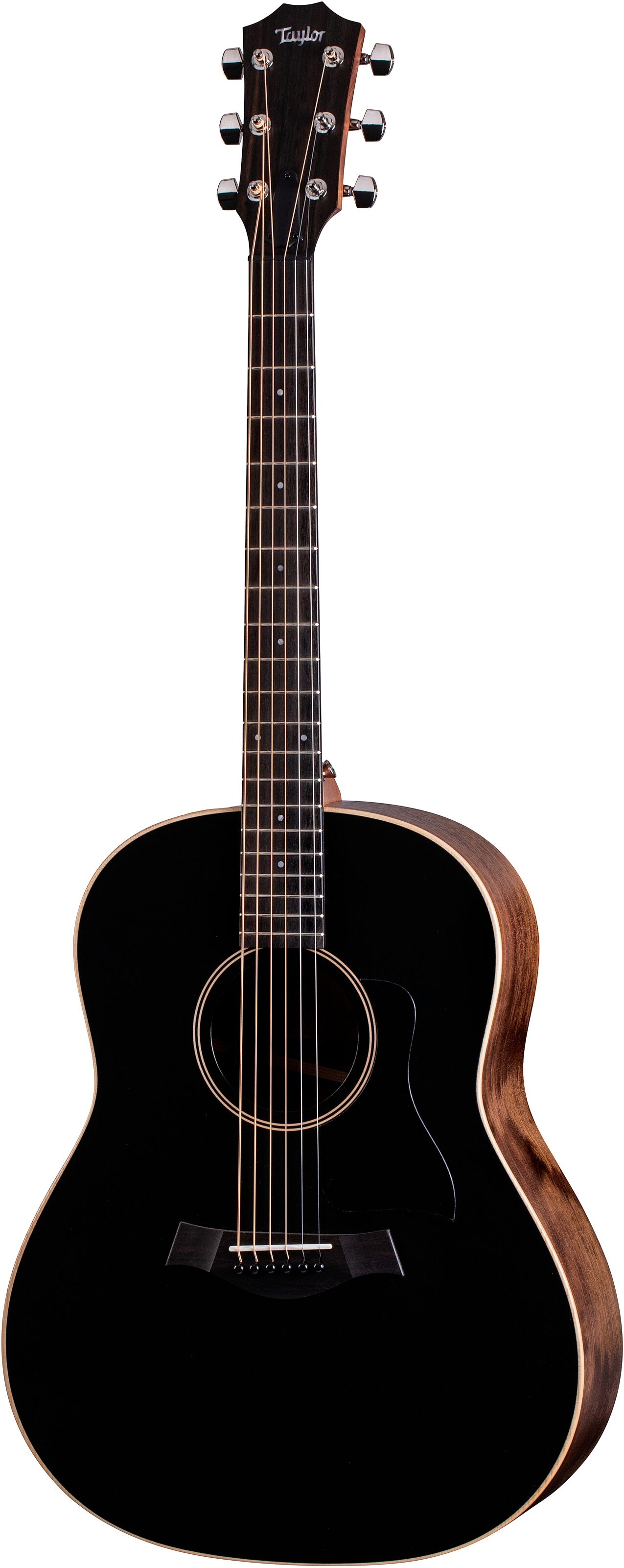 Taylor AD17 American Dream Blacktop Acoustic Guitar (with Aerocase), Action Position Front