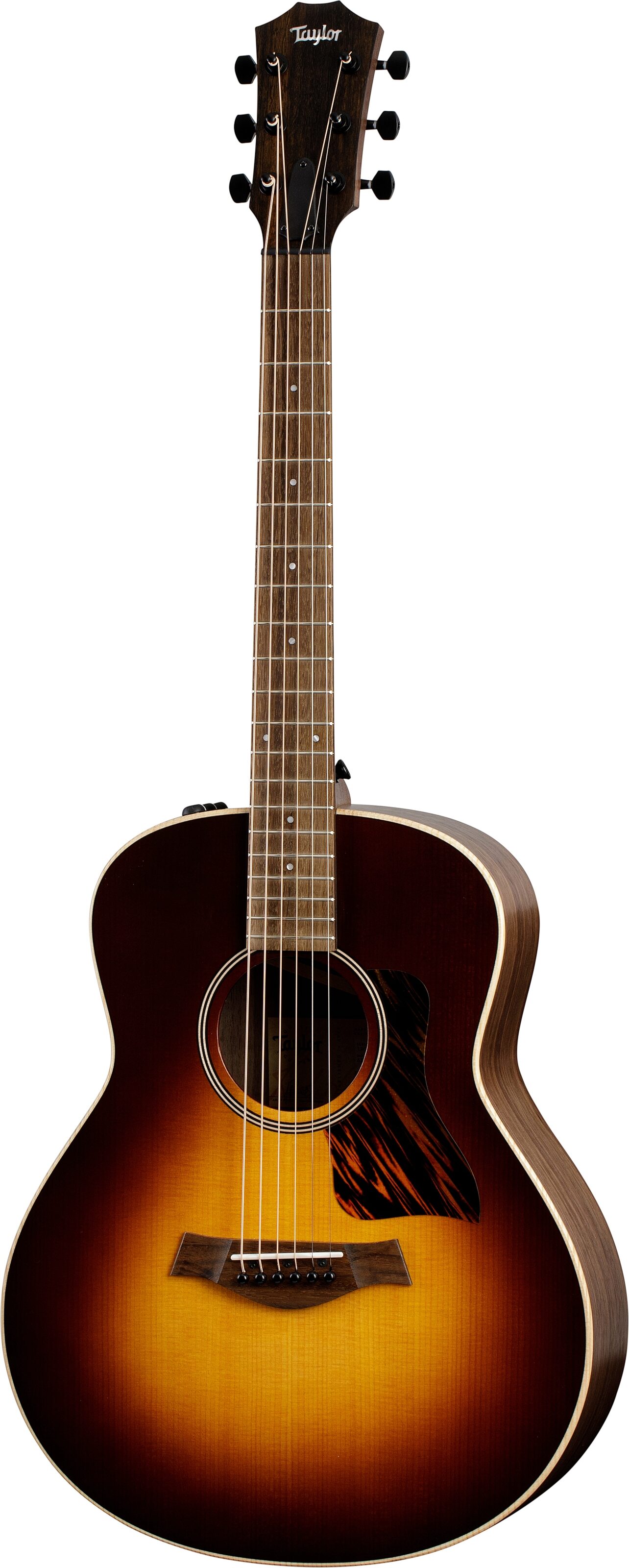 Taylor AD11e-SB American Dream Acoustic-Electric Guitar (with Aerocase), Action Position Back