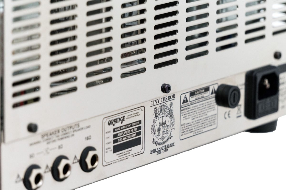 Orange LTD Anniversary Tiny Terror Half Stack Amplifier, Closeup