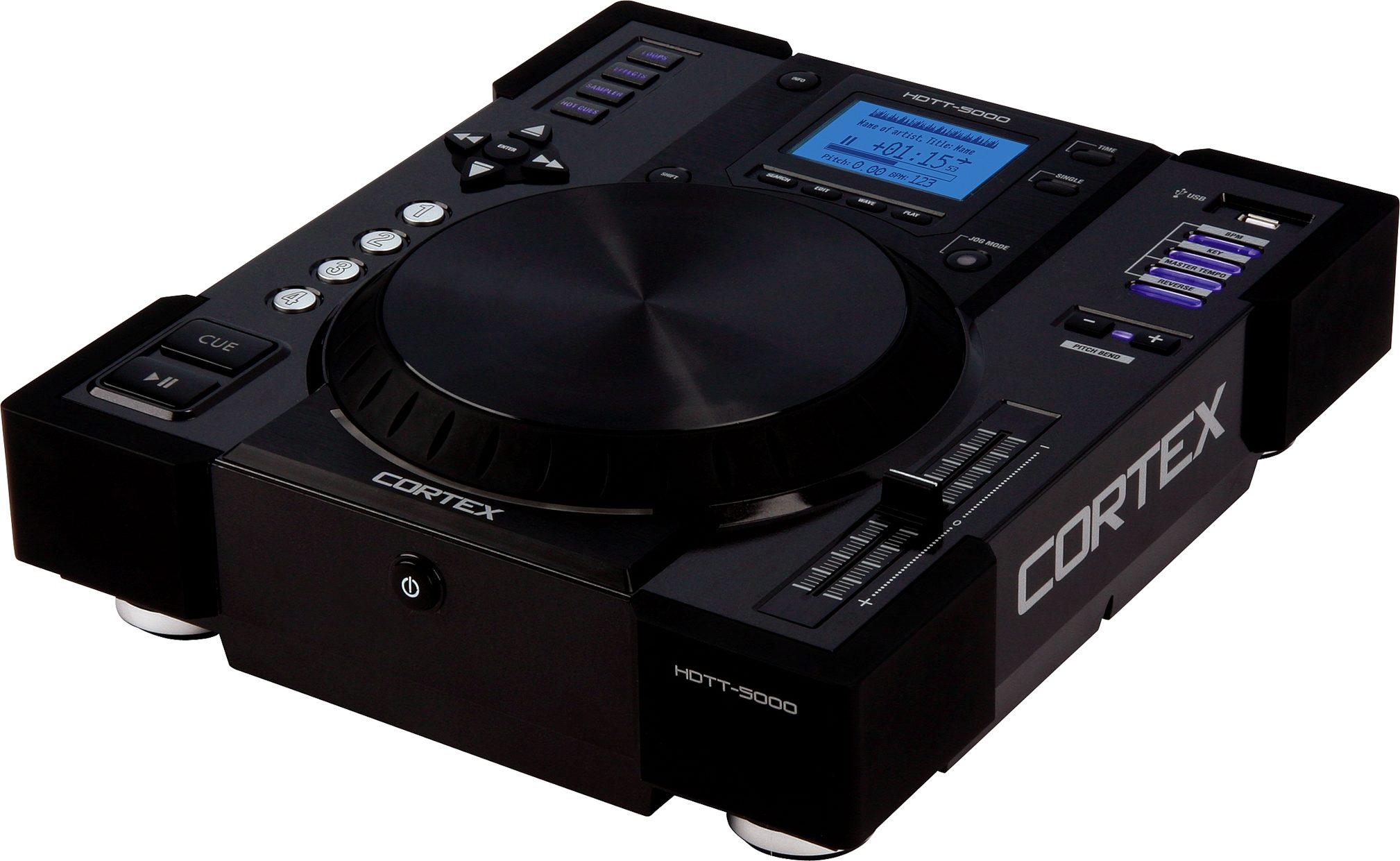 Cortex HDTT5000 Digital Music Turntable/Controller, Main