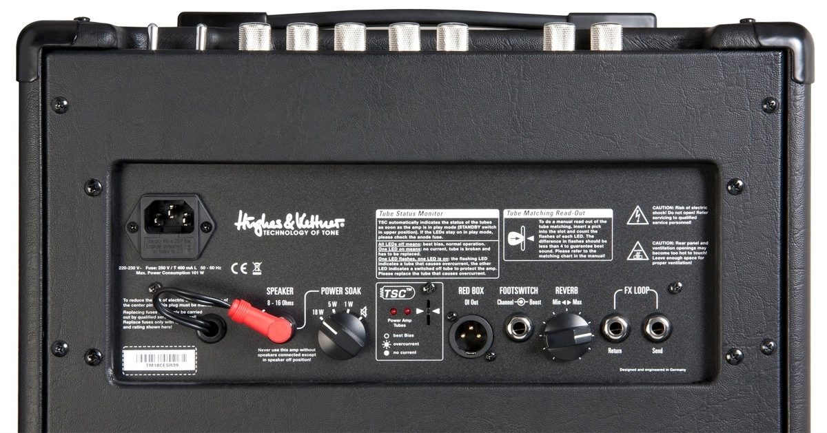 Hughes&Kettner Tube Meister 18 フットスイッチ付 - アンプ