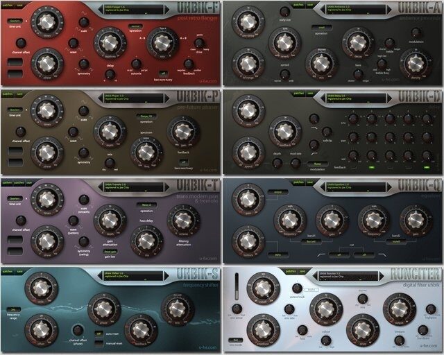 u-he Uhbik Audio Plug-in Bundle, Digital Download, Screenshot Front