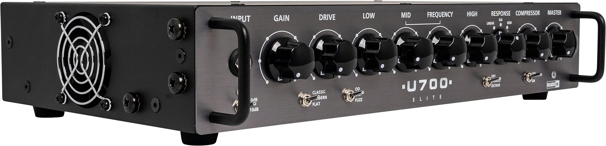 Blackstar Unity Elite U700 Bass Amplifier Head (700 Watts), Action Position Back