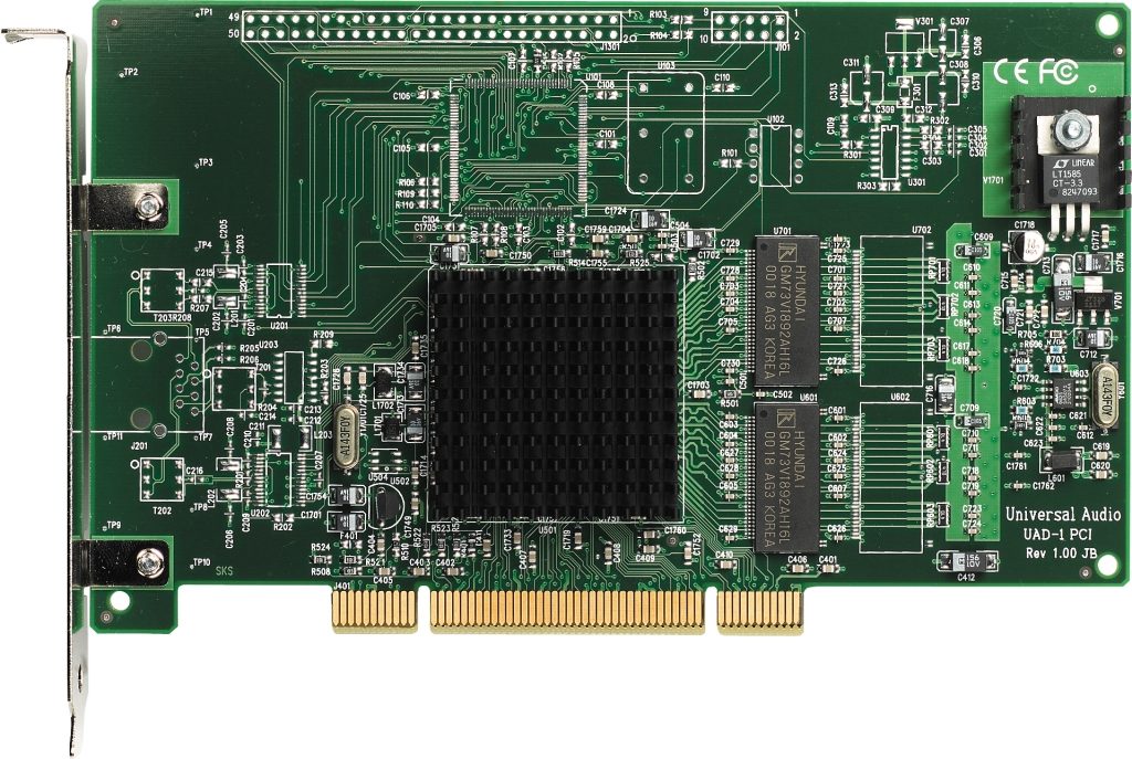 Universal Audio UAD1 Flexi Pak DSP Card (Macintosh and Windows), Card Flat