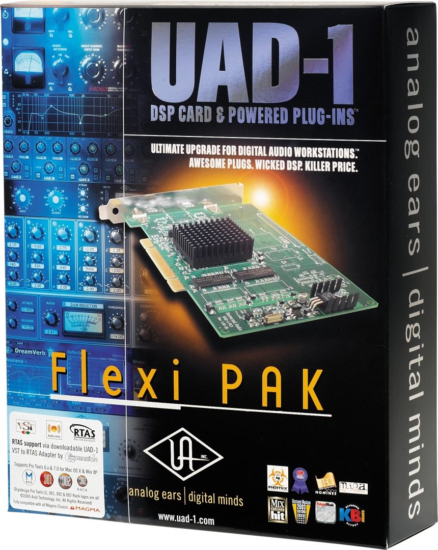 Universal Audio UAD1 Flexi Pak DSP Card (Macintosh and Windows), Main