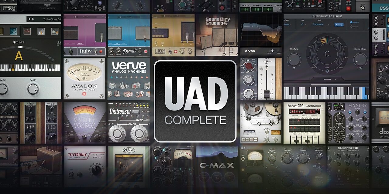 Universal Audio Complete 3 Bundle Software, Digital Download, Action Position Front