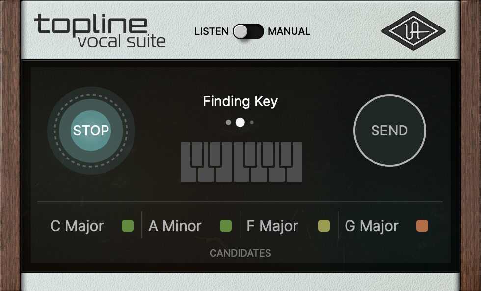 Universal Audio Topline Vocal Suite Software, Digital Download, Action Position Back