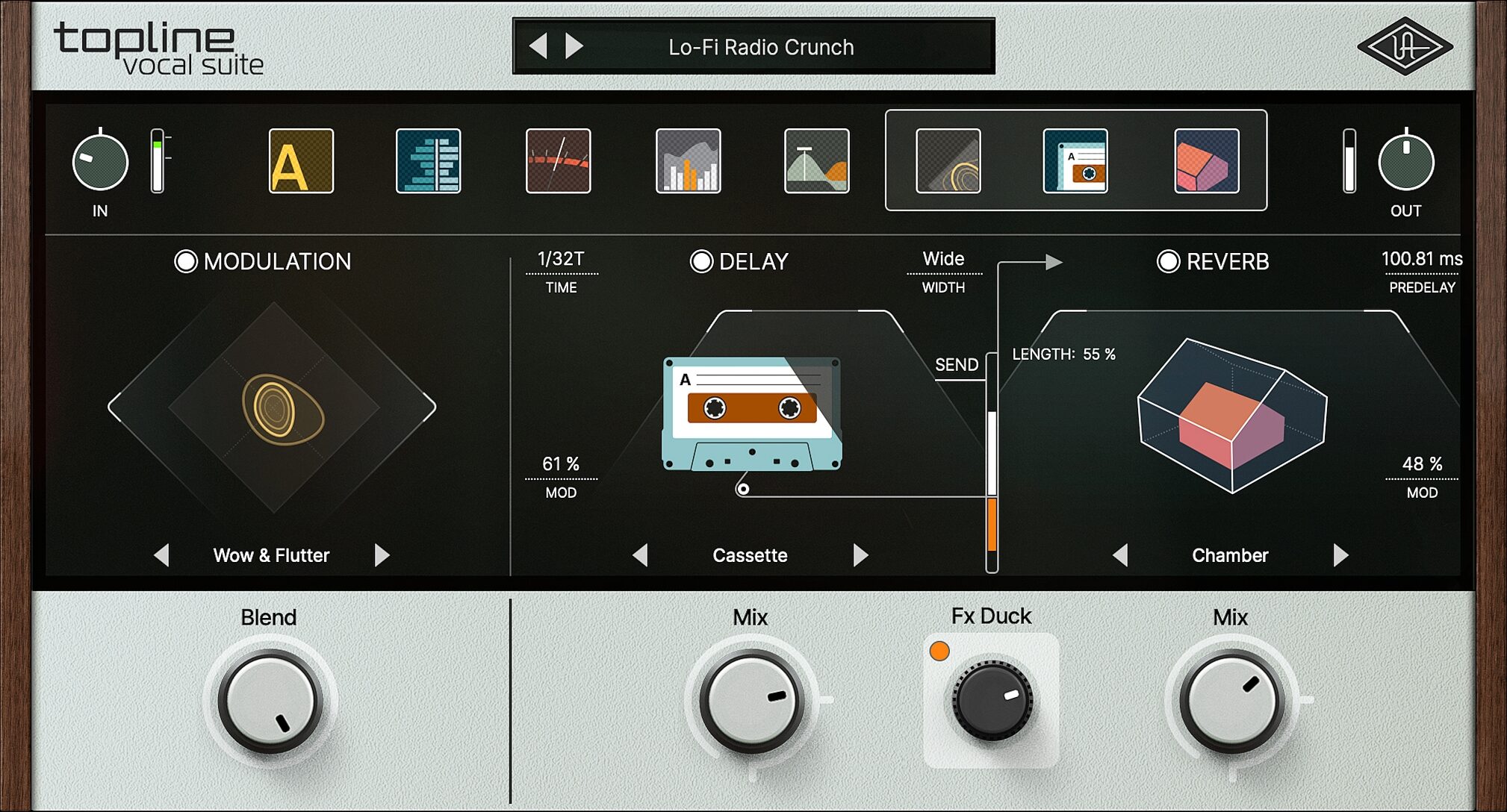 Universal Audio Topline Vocal Suite Software, Digital Download, Action Position Back