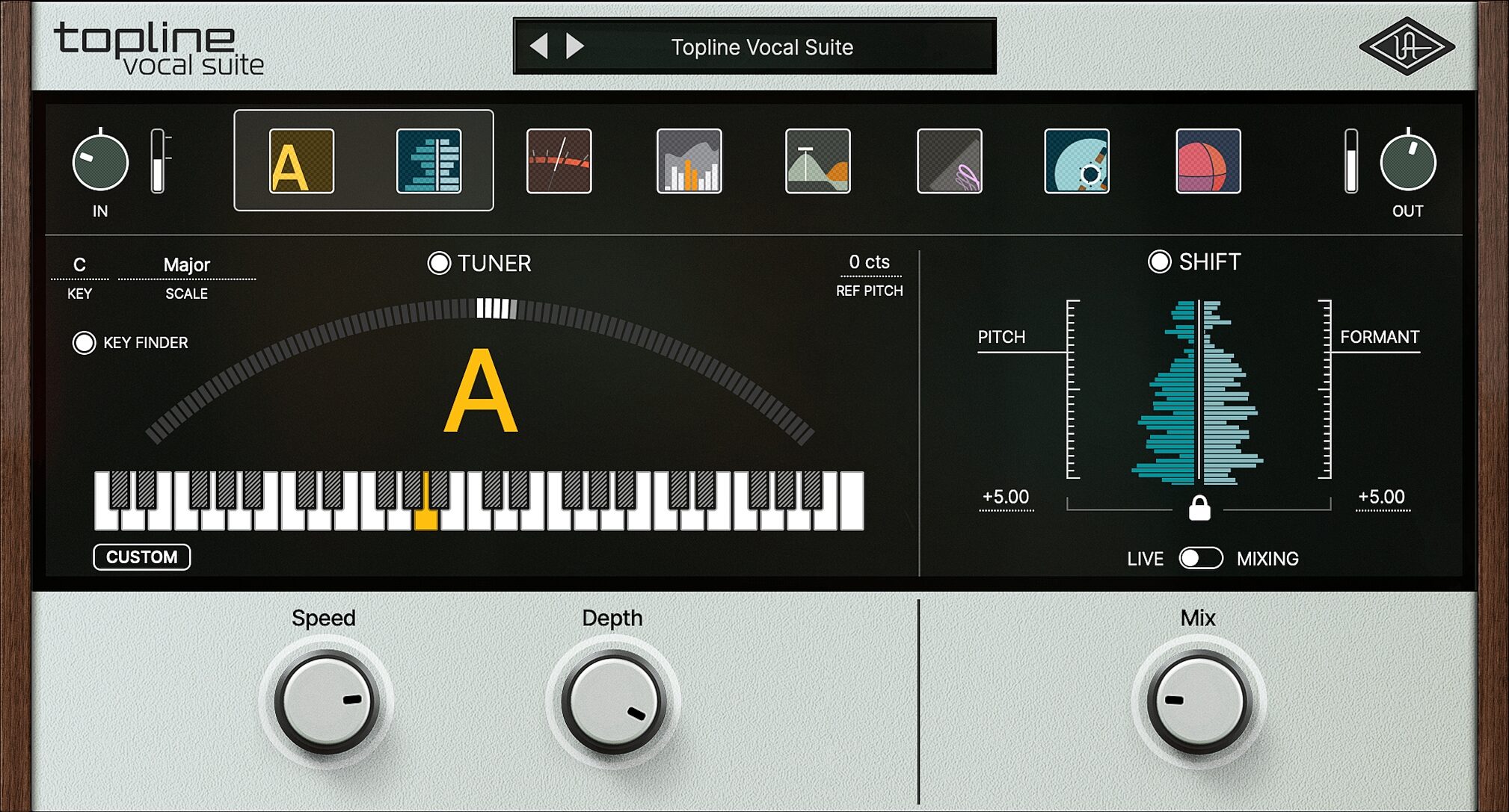 Universal Audio Topline Vocal Suite Software, Digital Download, Action Position Back