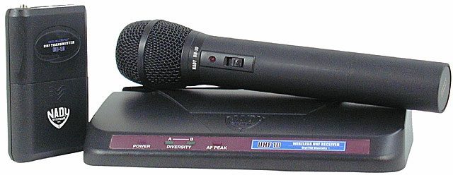 Nady UHF10 Handheld Cardioid Wireless System, Main