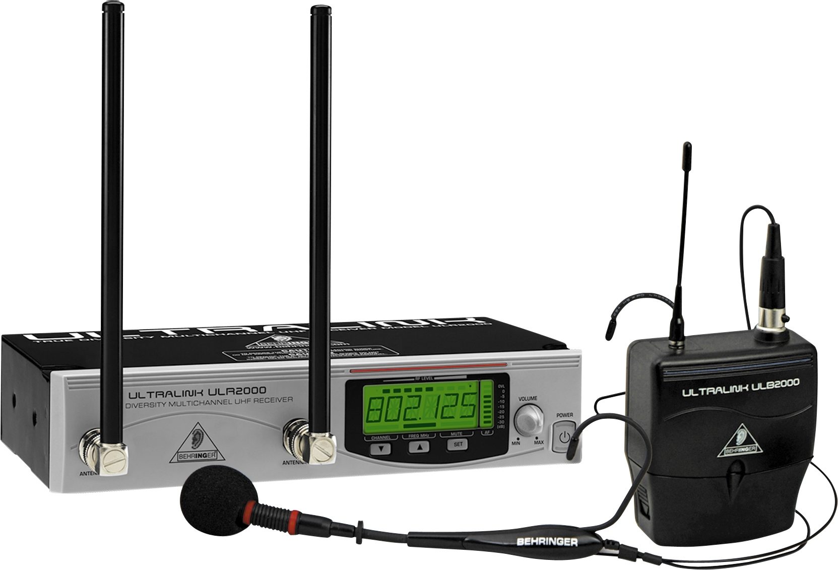 Behringer UL2000B UHF Wireless Headset System, Main