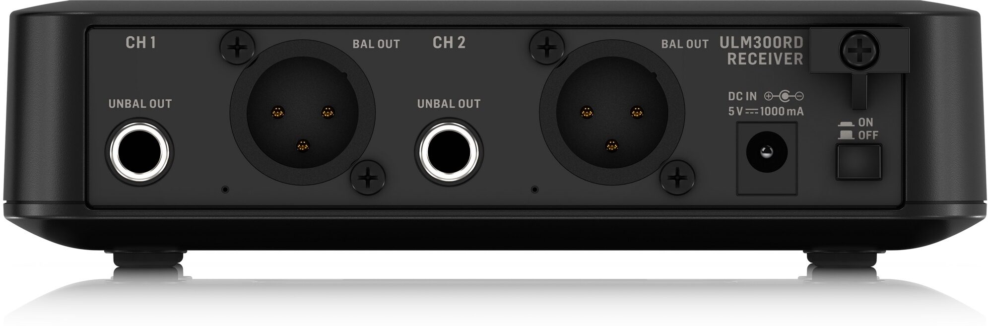 Behringer Ultralink ULM300MIC Digital Wireless Microphone System, Main Back
