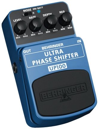 Behringer UP100 Ultra Phase Shifter Pedal, Left