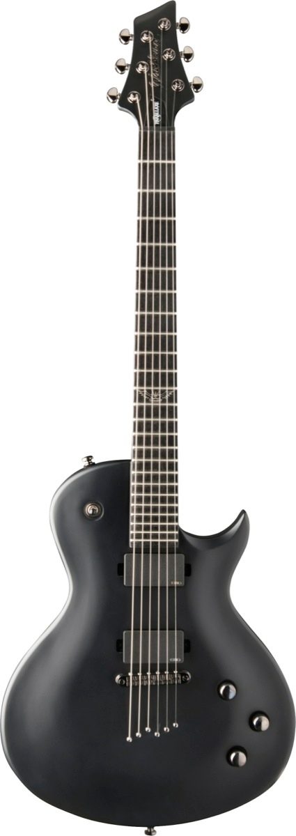 Washburn PXL10EC Parallaxe Single Cut Electric Guitar, Black