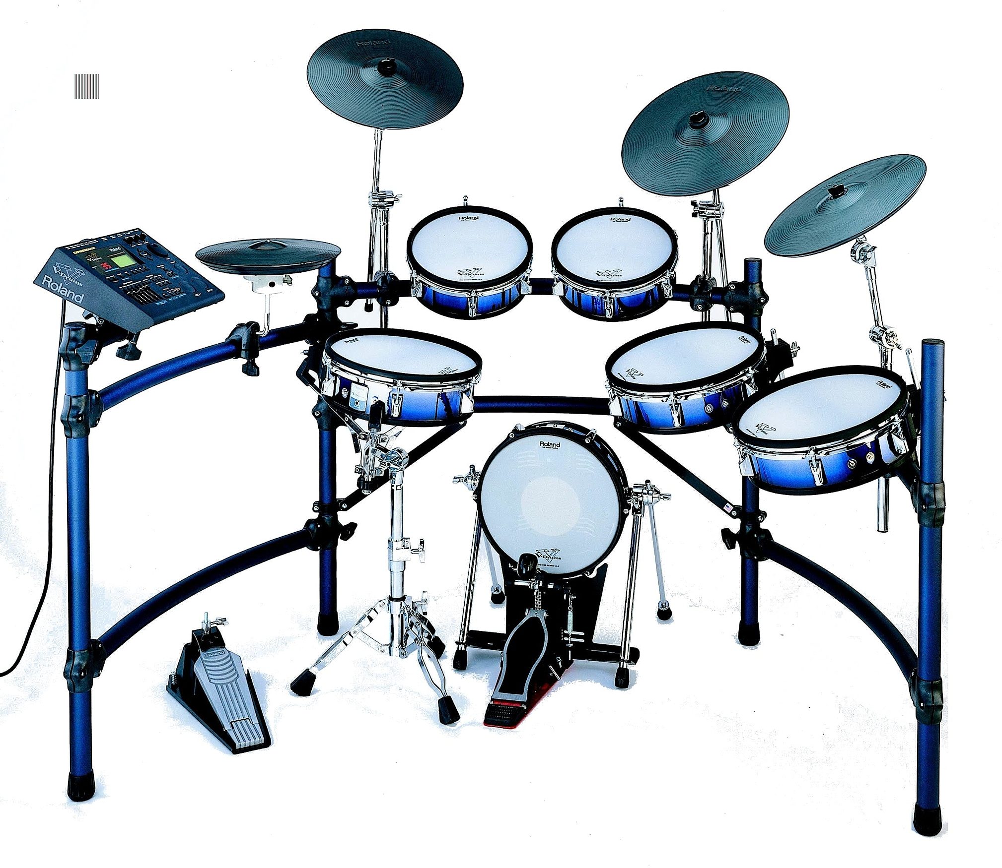 TD-10 EXPANDED SYSTEM RED with V-Cymbal - 打楽器、ドラム