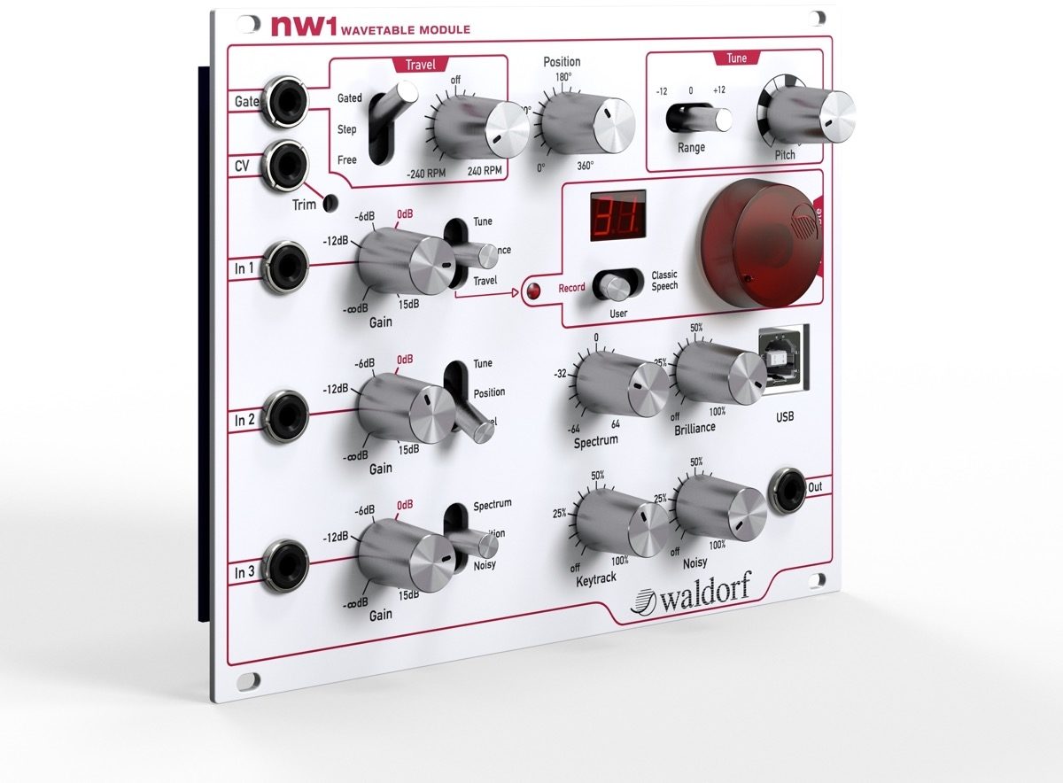 Waldorf NW1 Wavetable Synthesizer Module | zZounds