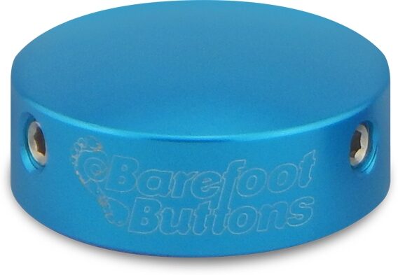 Barefoot Buttons Version 1, Blue, Action Position Back